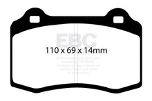 Load image into Gallery viewer, EBC 96-00 Lotus Esprit Turbo 2.0 Turbo GT3 Bluestuff Front Brake Pads