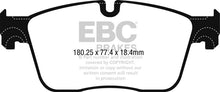 Load image into Gallery viewer, EBC 15-17 Jaguar XF 3.0L Redstuff Front Brake Pads