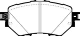EBC 14+ Mazda 3 2.0 (Mexico Build) Greenstuff Front Brake Pads