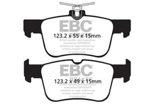 Load image into Gallery viewer, EBC 13+ Ford Fusion 1.6 Turbo Yellowstuff Rear Brake Pads