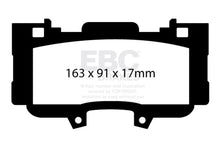 Load image into Gallery viewer, EBC 15+ Ford Mustang 2.3 Turbo Performance Pkg Redstuff Front Brake Pads