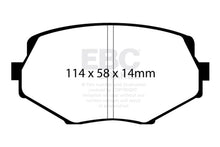 Load image into Gallery viewer, EBC 94-01 Mazda Miata MX-5 Bluestuff Front Brake Pads