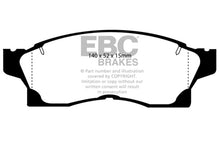 Load image into Gallery viewer, EBC 91-92 Toyota MR2 2.0 Turbo Redstuff Front Brake Pads