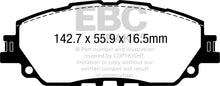 Load image into Gallery viewer, EBC 2019+ Lexus ES300H 2.5L Hybrid Redstuff Front Brake Pads