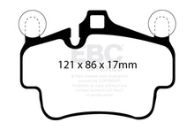 Load image into Gallery viewer, EBC 07-08 Porsche 911 (997) (Cast Iron Rotor only) 3.6 Carrera 2 Bluestuff Front Brake Pads