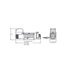 Load image into Gallery viewer, Superwinch 9500 LBS 12V DC 11/32in x 95ft Steel Rope Tiger Shark 9500 Winch
