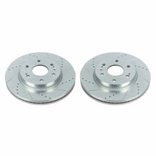 Load image into Gallery viewer, Power Stop 19-20 Chevrolet Silverado 1500 Front Evolution Drilled &amp; Slotted Rotors - Pair