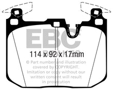 Load image into Gallery viewer, EBC 16-18 BMW M2 (F87) Bluestuff Front Brake Pads