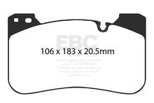 Load image into Gallery viewer, EBC 2018+ BMW M5 F90 Bluestuff Front Brake Pads