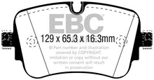 Load image into Gallery viewer, EBC 16-18 Audi Q7 Yellowstuff Rear Brake Pads