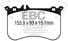 Load image into Gallery viewer, EBC 2014+ Mercedes-Benz CLA45 AMG 2.0L Turbo Redstuff Front Brake Pads