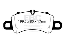 Load image into Gallery viewer, EBC 2016+ Porsche Boxster 718 (Iron Rotors Only) 2.5L Turbo Yellowstuff Front Brake Pads