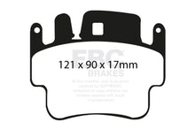 Load image into Gallery viewer, EBC 98-05 Porsche 911 (996) (Cast Iron Rotor only) 3.4 Carrera 2 Bluestuff Front Brake Pads