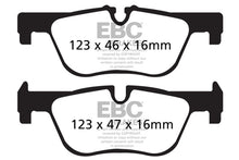 Load image into Gallery viewer, EBC 14+ BMW 228 Coupe 2.0 Turbo ATE calipers Redstuff Rear Brake Pads
