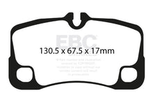 Load image into Gallery viewer, EBC 09-12 Porsche 911 (997) (Cast Iron Rotor only) 3.6 Carrera 2 Yellowstuff Rear Brake Pads