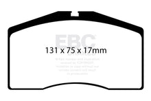 Load image into Gallery viewer, EBC 93-95 Porsche 911 (964) 3.6 Turbo Redstuff Front Brake Pads