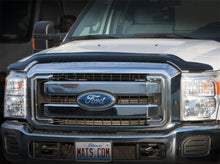 Load image into Gallery viewer, WeatherTech 05-07 Chevrolet Silverado Crew Cab Classic Stone and Bug Deflector - Dark Smoke