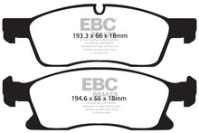 Load image into Gallery viewer, EBC 11+ Dodge Durango 3.6 Greenstuff Front Brake Pads