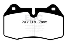 Load image into Gallery viewer, EBC 94-99 BMW M5 3.8 (E34) Redstuff Front Brake Pads
