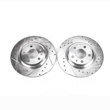Load image into Gallery viewer, Power Stop 09-19 Audi A4 Rear Evolution Drilled &amp; Slotted Rotors - Pair