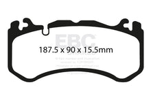 Load image into Gallery viewer, EBC 08-13 Mercedes-Benz C63 AMG (W204) 6.2 Bluestuff Front Brake Pads