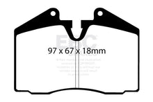 Load image into Gallery viewer, EBC 89-95 Ferrari 348 3.4 Redstuff Front/Rear Brake Pads (Axle Set Only)