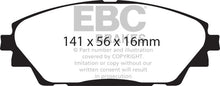 Load image into Gallery viewer, EBC 14+ Mazda 3 2.0 (Japan Build) Greenstuff Front Brake Pads