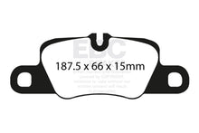 Load image into Gallery viewer, EBC 12-15 Porsche 911 (991) (Cast Iron Rotor only) 3.8 Carrera S Redstuff Rear Brake Pads
