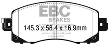 Load image into Gallery viewer, EBC 2018+ Subaru Crosstrek Greenstuff Front Brake Pads
