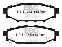 Load image into Gallery viewer, EBC 08-10 Subaru Impreza 2.5 Bluestuff Rear Brake Pads