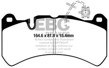Load image into Gallery viewer, EBC 2016+ Alfa Romeo Giulia 2.9L Twin Turbo Bluestuff Front Brake Pads