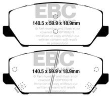 Load image into Gallery viewer, EBC 2019+ Hyundai Veloster (2nd Gen) N 2.0T Bluestuff Front Brake Pads