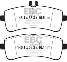 Load image into Gallery viewer, EBC 2015+ Mercedes-Benz C63 S AMG (W205) 4.0L Twin Turbo Bluestuff Rear Brake Pads