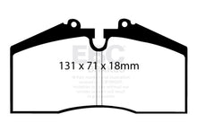 Load image into Gallery viewer, EBC 96-98 Porsche 911 (993) 3.6 Carrera 4S Redstuff Rear Brake Pads